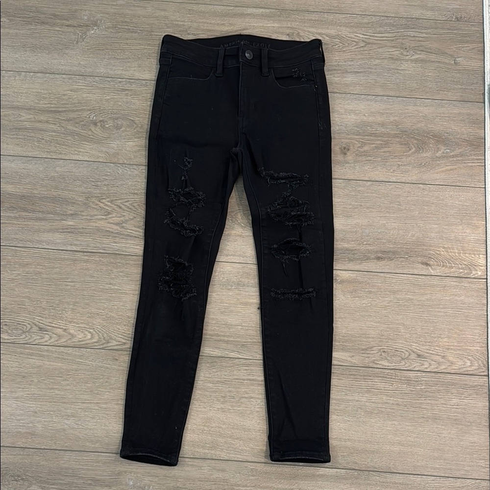 American Eagle Outfitters Next Level Stretch Hi-Rise Jegging Jeans (Size 4Short)